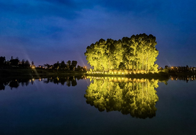 成都新津天府明珠公園暨民營(yíng)經(jīng)濟(jì)博物館戶(hù)外燈光亮化工程 P2